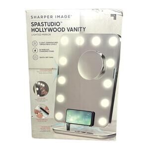 Sharper Image SpaStudio Hollywood Vanity Mirror with Fans